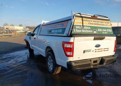 2023 Ford F-150 Xl из США, поврежденный, VIN 1FTMF1CB2PKE94752